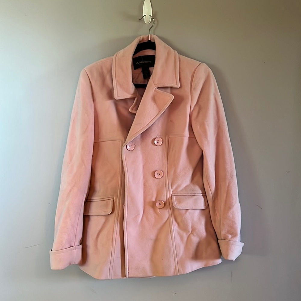 Pink Peacoat